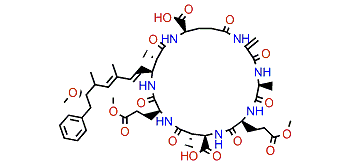 (Dha7)-Microcystin-E(OMe)E(OMe)