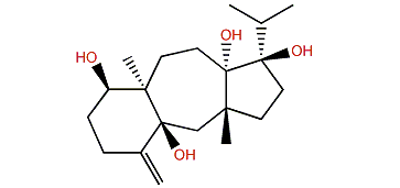 (4S,8R,9S,14S)-1(15)-Dolasten-4,8,9,14-tetrol