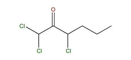 1,1,3-Trichlorohexan-2-one