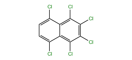 1,2,3,4,5,8-Hexachloronaphthalene