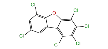 1,2,3,4,6,8-Hexachlorodibenzofuran