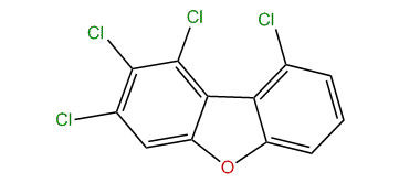 1,2,3,9-Tetrachlorodibenzofuran