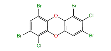 1,3,7,9-Tetrabromo-2,6-dichlorodibenzo-p-dioxin