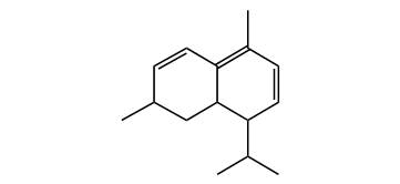 Cadala-1(10),3,8-triene