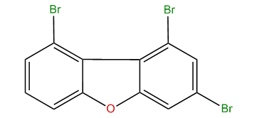 1,3,9-Tribromodibenzofuran