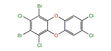 1,3-Dibromo-2,4,7,8-tetrachlorodibenzo-p-dioxin