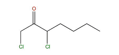 1,3-Dichloroheptan-2-one