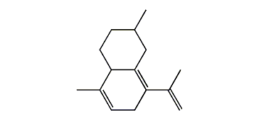 Cadala-1,4,9-triene