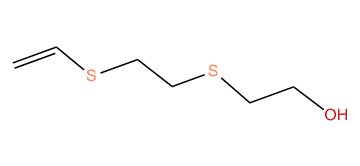 1-(2-Hydroxyethylthio)-2-(vinylthio)-ethane