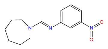 1-(3-Nitrophenyl)-3,3-hexamethyleno-formamidine