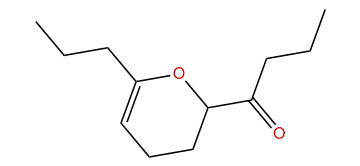 1-(6-(Propyl)-3,4-dihydro-2H-pyran-2-yl)-butan-1-one