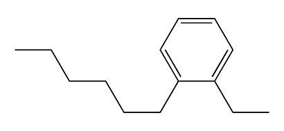 1-Ethyl-2-hexylbenzene