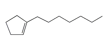 1-Heptyl-1-cyclopentene