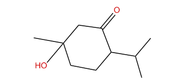 5-Hydroxy-2-isopropyl-5-methylcyclohexan-1-one