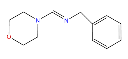 1-Phenyl-N-(morpholinomethylene)-methanamine