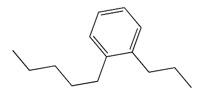 1-Propyl-2-pentylbenzene