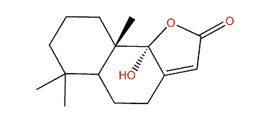 11(9a->12)-Abeo-9-hydroxy-8(12)drimen-11,9-olide