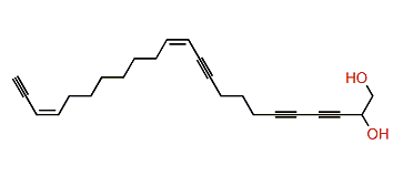 (Z,Z)-12,20-Tricosadiene-3,5,10,22-tetrayne-1,2-diol