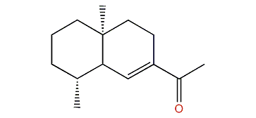 13-nor-cis-Eudesm-6-en-11-one