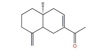 13-nor-trans-Eudesma-5(15),7-dien-11-one