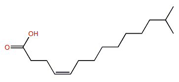 (Z)-13-Methyl-4-tetradecenoic acid