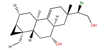 15-Bromo-7,16-dihydroxy-9(11)-parguerene