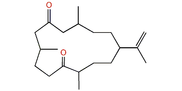 15-Cembrene-6,11-dione