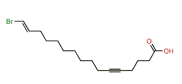 (E)-16-Bromohexadec-15-en-5-ynoic acid
