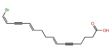 (E,E,Z)-16-Bromohexadeca-7,11,15-trien-5,13-diynoic acid