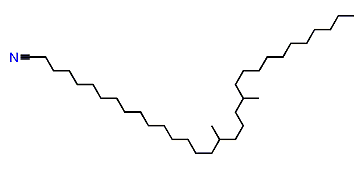 16,20-Dimethylhentriacontyl cyanide