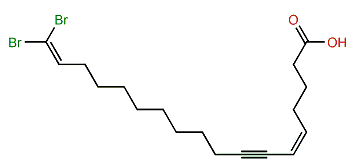 (Z,Z)-18,18-Dibromooctadeca-5,17-dien-7-ynoic acid