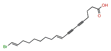 (E,E)-18-Bromooctadeca-9,17-dien-5,7-diynoic acid