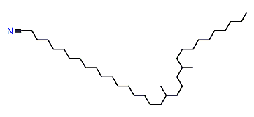 18,22-Dimethyldotriacontyl cyanide