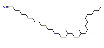 18,22,26-Trimethyldotriacontyl cyanide