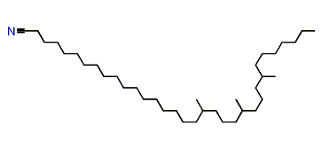 18,22,26-Trimethyltritriacontyl cyanide