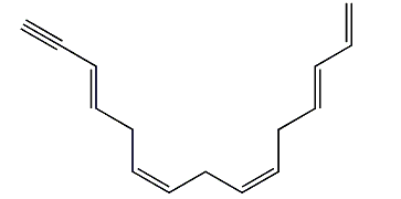 (3E,6Z,9Z,12E)-1,3,6,9,12-Pentadecapentaen-14-yne