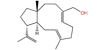 (1R,4E,8E,11S,12R)-4,8,18-Dolabellatrien-16-ol