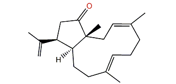 (1R,3Z,7E,11S,12S)-14-Oxo-3,7,18-dolabellatriene