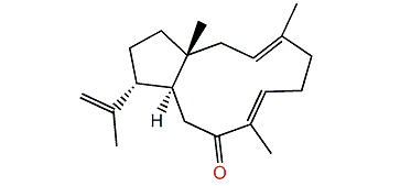 (1R,3E,7E,11S,12R)-Dolabella-3,7,18-trien-9-one