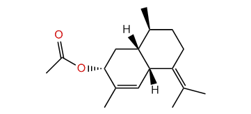 (1R,3R,6S,10S)-3a-Acetoxyamorpha-4,7(11)-diene