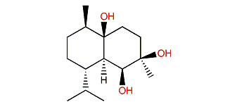 (1R,4R,5S,6R,7S,10R)-Cadinan-1,4,5-triol