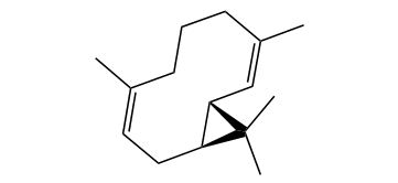 (1S,2Z,7Z,10S)-3,7,11,11-Tetramethylbicyclo[8.1.0]2,7-undecadiene