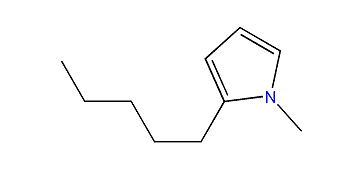 1-Methyl-2-pentyl-1H-pyrrole