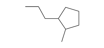 1-Methyl-2-propylcyclopentane