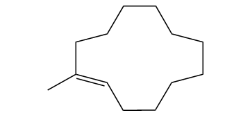 1-Methyl (E)-cyclododecene