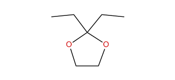 2,2-Diethyl-1,3-dioxolane