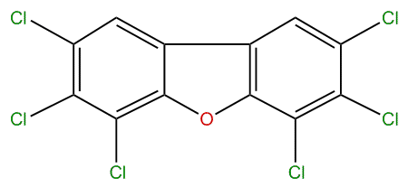 2,3,4,6,7,8-Hexachlorodibenzofuran