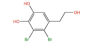 2,3-Dibromo-4,5-dihydroxyphenylethanol