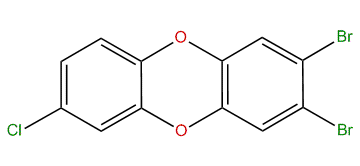 2,3-Dibromo-7-chlorodibenzo-p-dioxin