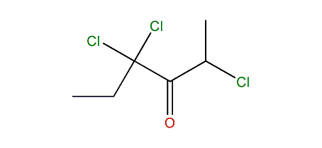 2,4,4-Trichlorohexan-3-one